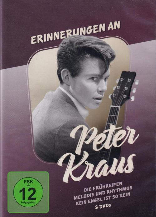 Te koop 3dvdbox peter kraus (erinnerungen an) (nieuwe dvd, Cd's en Dvd's, Dvd's | Muziek en Concerten, Muziek en Concerten, Boxset