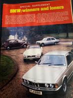 BMW: winners and loners -suppl Motor '77 Engels automagazine, Ophalen of Verzenden, Zo goed als nieuw, Auto's