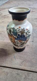 Vintage Flora Gouda Plateel Vaas, Ophalen of Verzenden