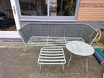 tuinset, Tuin en Terras, Tuinsets en Loungesets, Ophalen, 3 zitplaatsen, Bank, Aluminium