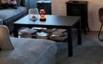 Zwarte Salontafel met Opbergruimte, Huis en Inrichting, Tafels | Salontafels, Ophalen, Overige materialen, Gebruikt, Modern