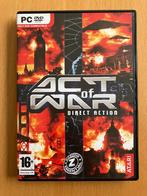 PC CD-rom Act of War Direct action, Spelcomputers en Games, Avontuur en Actie, Gebruikt, 1 speler, Eén computer