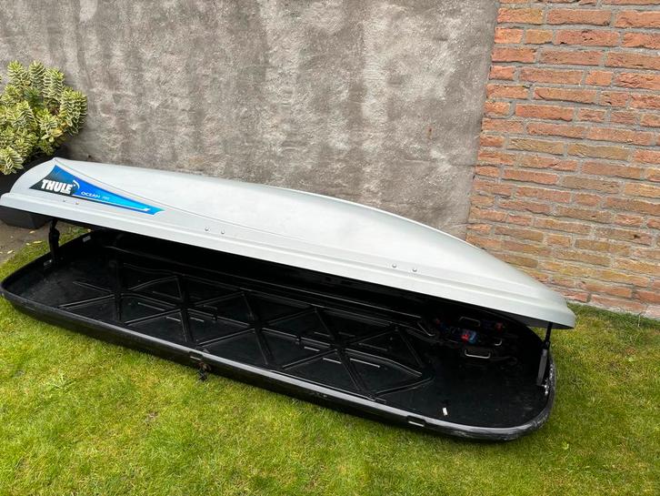 Thule Ocean 700 Dakkoffer - 700 Liter skibox, Auto diversen, Dakkoffers, Gebruikt, Ophalen