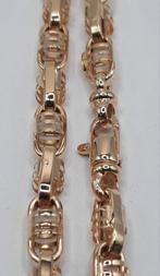 gouden fantasie ketting 14kt, Www.bredajuwelier.nl, Nieuw, Ophalen of Verzenden, Www.bredajuwelier.nl
