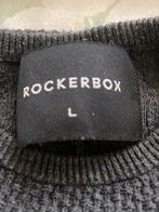 Rockerbox Trui Maat L Grijs, Kleding | Heren, Ophalen of Verzenden, Zo goed als nieuw, Maat 52/54 (L), Grijs
