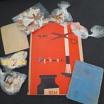 Oud plakboek met sigarenbandjes, Ophalen of Verzenden, Gebruikt, Sigarenbandjes