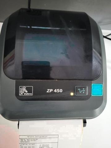 ZEBRA ZP 450 LABELPRINTER BARCODE beschikbaar voor biedingen