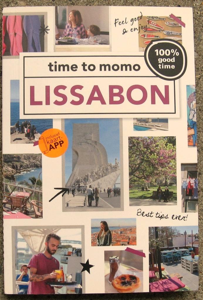 Wandelgids Lissabon (time to momo), Boeken, Reisgidsen, Zo goed als nieuw, Fiets- of Wandelgids, Europa, Overige merken, Ophalen of Verzenden