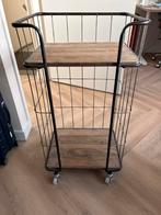 Stelling trolly kastje met wielen, Ophalen, Gebruikt