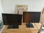 2 PC Beeldschermen - Samsung & Syncmaster, Gebruikt, Full HD, Samsung, Syncmaster, 60 Hz of minder