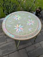 Handgemaakte mozaïek bijzettafel, 45 tot 60 cm, Minder dan 55 cm, Rond, Nieuw