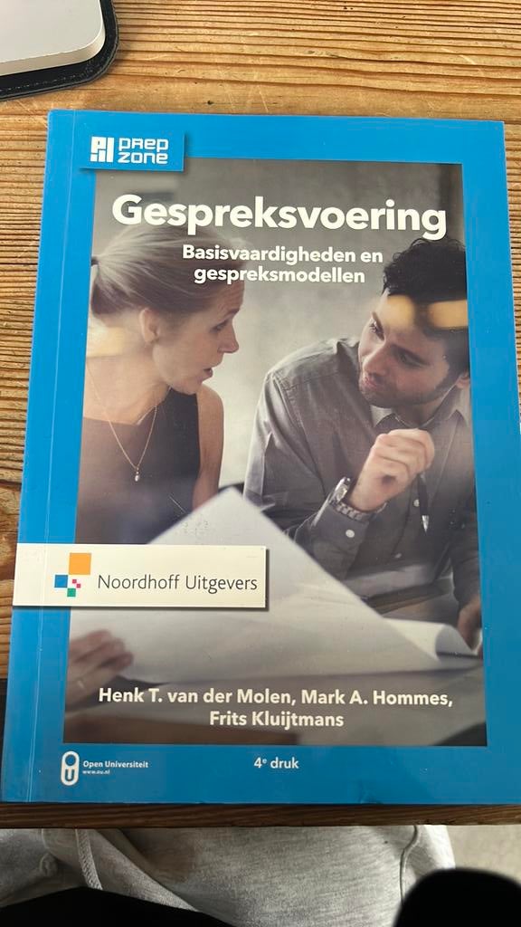 M. Hommes - Gespreksvoering, Gelezen, M. Hommes; F. Kluijtmans; H.T. van der Molen, Sociale wetenschap, Ophalen of Verzenden