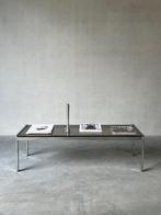 Vintage bauhaus chroom salontafel, Ophalen