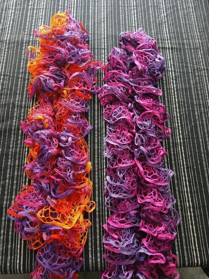 2 bonte sjaals, Kleding | Dames, Overige Dameskleding, Zo goed als nieuw, Ophalen of Verzenden