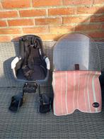 Bobike fietszitje inclusief scherm, Ophalen, 0 t/m 18 kg, Voorzitje, Bobike