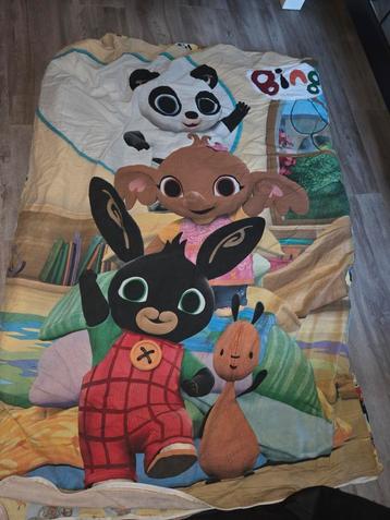 Dekbedovertrek bing en vriendjes 140 x 200 1 persoons! beschikbaar voor biedingen