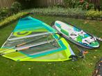 Fantaic gecko met neil pryde hellcat 6.7 compleee topsurfset, Watersport en Boten, Windsurfen, Ophalen, Zo goed als nieuw, Plank