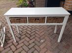 Side table, Huis en Inrichting, Tafels | Sidetables, Ophalen, Zo goed als nieuw, 25 tot 50 cm, Rechthoekig