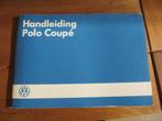 Instructieboek Volkswagen Polo Coupe 1985, zeer mooi!, Ophalen of Verzenden