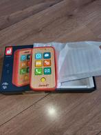 Janod houten speeltelefoon, Kinderen en Baby's, .., Overige typen, Ophalen of Verzenden, Zo goed als nieuw