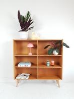 vintage Deense boekenkast eiken fineer| Danish oak, Huis en Inrichting, Kasten | Overige, Gebruikt, ., Ophalen of Verzenden, .