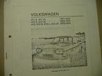 VW 411 en 412  technische gegevens. Verzending mogelijk, Auto diversen, Handleidingen en Instructieboekjes, Ophalen
