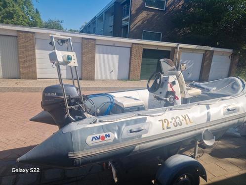 RibAvon navigatie beugel 4 meter lang Bluetooth radio4x60w, Watersport en Boten, Rubberboten, Gebruikt, Overige merken, Airdeck