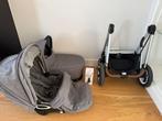 Cybex Talos S Full Set + Cot S + Adapter, Kinderen en Baby's, Kinderwagens en Combinaties, Verstelbare duwstang, Zo goed als nieuw