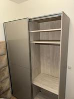 Luxe kast met glazen schuifdeuren, Huis en Inrichting, Ophalen, Gebruikt, 50 tot 75 cm, 200 cm of meer