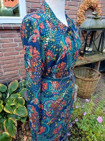 King Louie Jurk - Prachtige print! Max 38 40 herfst  beschikbaar voor biedingen