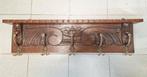 Vintage Houten Kapstok met Haken, Wandkapstok, Gebruikt, Ophalen of Verzenden, Minder dan 100 cm
