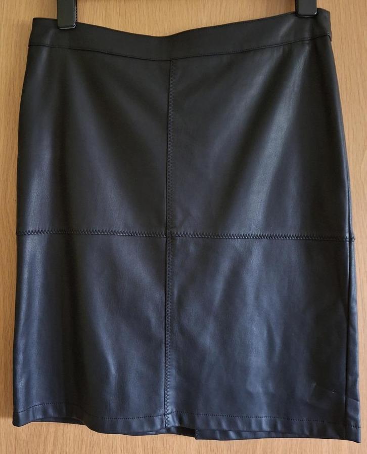 Zwart nepleren strakke koker rok mt 38   VERZ.KSTN NU  0,99, Kleding | Dames, Rokken, Zo goed als nieuw, Maat 38/40 (M), Zwart