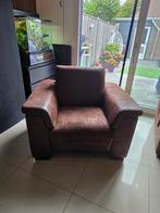 Elsen loverseat donkerbruin, Huis en Inrichting, Ophalen, Overige materialen, Eenpersoons, 75 tot 100 cm