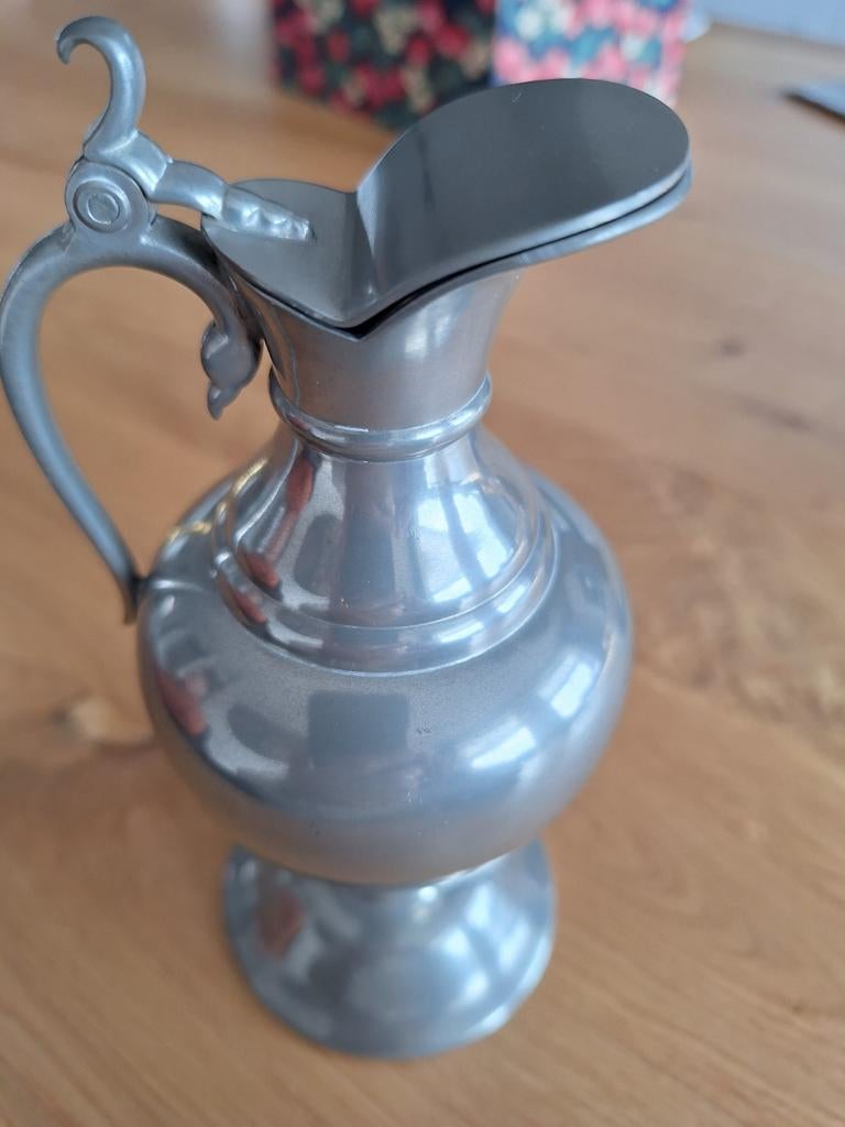 Antiek tinnen kannetje, Antiek en Kunst, Antiek | Tin, Ophalen of Verzenden