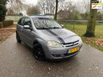 Opel Corsa 1.2-16V Silverline | Xenon Airco Zwart LMV APK 12, Voorwielaandrijving, Gebruikt, 31 €/maand, 4 cilinders
