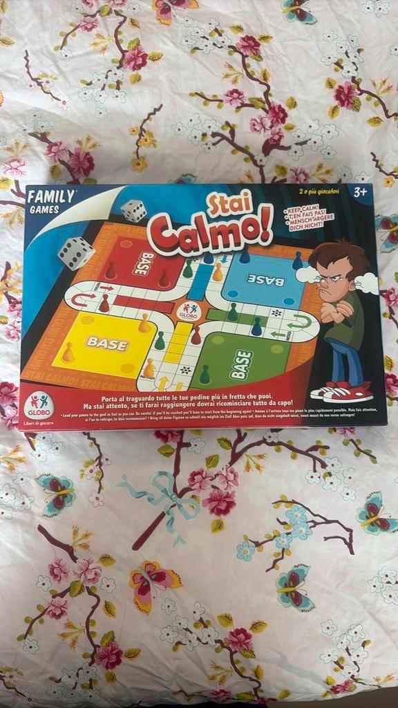 Stai Calmo! Bordspel - Familieplezier!, Hobby en Vrije tijd, Gezelschapsspellen | Bordspellen, Nieuw, Een of twee spelers, Ophalen of Verzenden