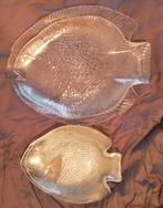6 glazen vis schalen borden, Huis en Inrichting, Keuken | Servies, Ophalen, Nieuw, Glas, Bord(en)