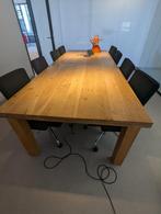 Houten (vergader)tafel van 3 meter lang, Ophalen, Gebruikt, Bureau