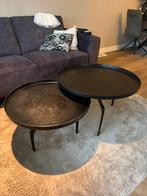 Salontafels Light & Living, Huis en Inrichting, Tafels | Salontafels, Ophalen, 50 tot 100 cm, Rond, Zo goed als nieuw