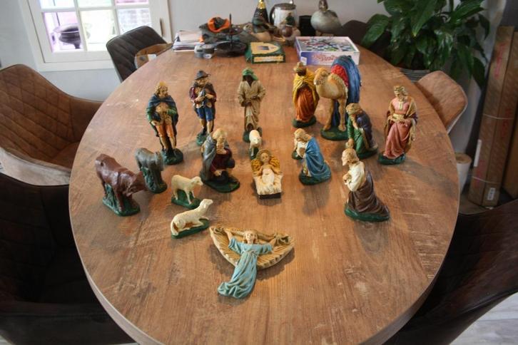 Grote Kerstgroep. 19 Delig, Diversen, Kerst, Gebruikt, Ophalen