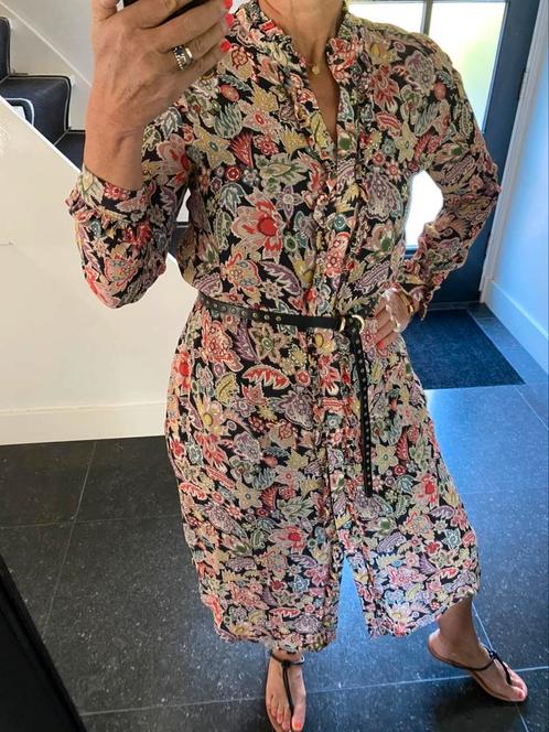Essentiel Antwerp, super leuk en lief jurkje, maat S/M, Kleding | Dames, Jurken, Zo goed als nieuw, Maat 38/40 (M), Zwart, Onder de knie