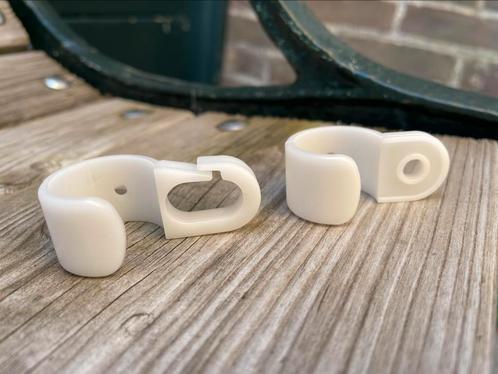 Set vlaggenmast halfstok clips. (Om Vlag halfstok te hangen), Diversen, Vlaggen en Wimpels, Zo goed als nieuw, Ophalen
