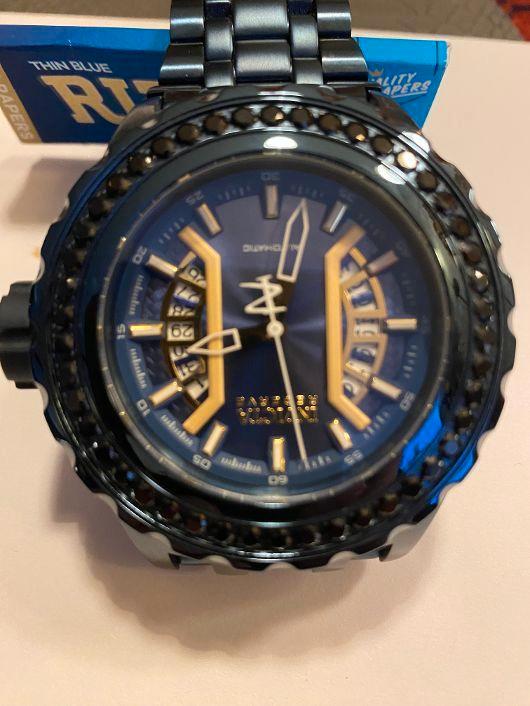 heren horloge nieuw, Sieraden, Tassen en Uiterlijk, Horloges | Heren, Nieuw, Polshorloge, Overige merken, Staal, Staal, Ophalen of Verzenden