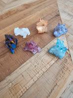 Mooie stukjes aura kwarts, Verzamelen, Mineralen en Fossielen, Ophalen of Verzenden, Mineraal