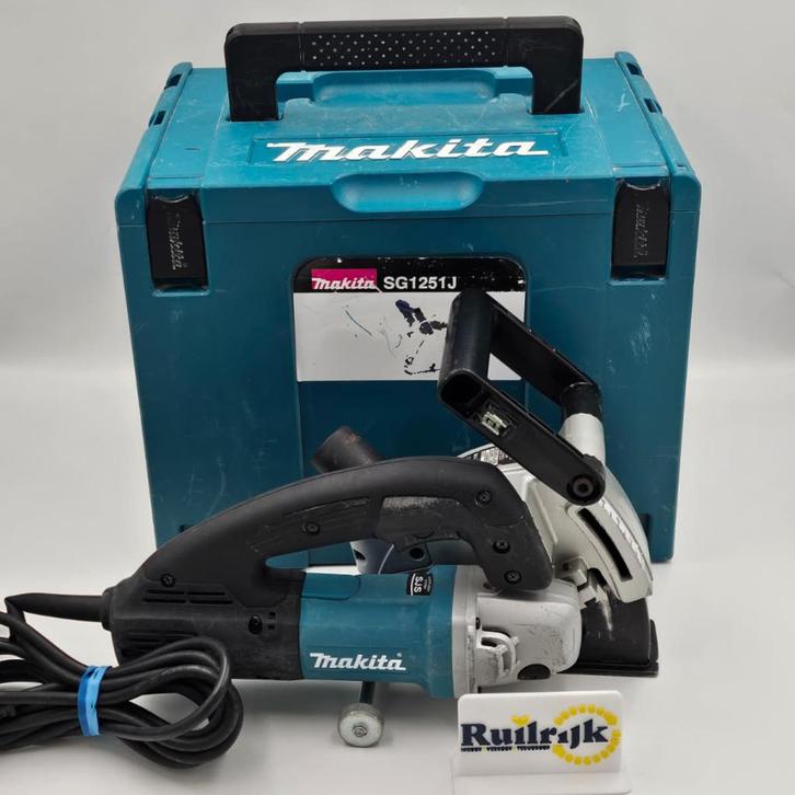 Makita Sleuvenfrees zaag SG1251 - Met garantie, Doe-het-zelf en Verbouw, Gereedschap | Zaagmachines, Zo goed als nieuw