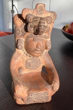 Mooi Mexicaans Maya/Inca geïnspireerd beeldje/vaasje (22cm), Ophalen of Verzenden, Zo goed als nieuw, Religie