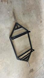 Hex bar fitness deadlift, Sport en Fitness, Ophalen, Zo goed als nieuw, Metaal, Krachtstation