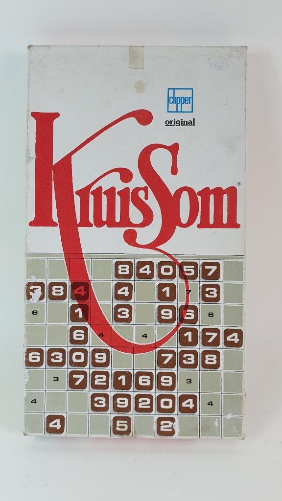 Kruissom, vintage Clipper. 8C4, Hobby en Vrije tijd, Gezelschapsspellen | Bordspellen, Gebruikt, Ophalen of Verzenden