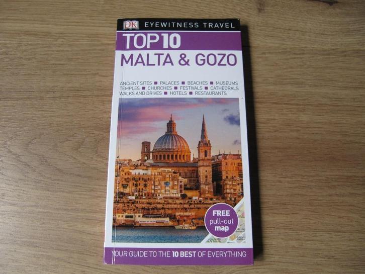 Malta & Gozo - TravelDK reisgids, Engelstalige uitgave 2018, Boeken, Reisgidsen, Zo goed als nieuw, Europa, Overige merken, Verzenden