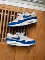 Air max 1 anniversary blue eu 44,5, Kleding | Heren, Schoenen, Ophalen of Verzenden, Zo goed als nieuw, Blauw